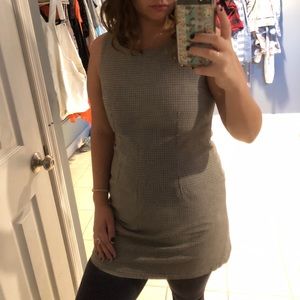 Checkered tank top dress